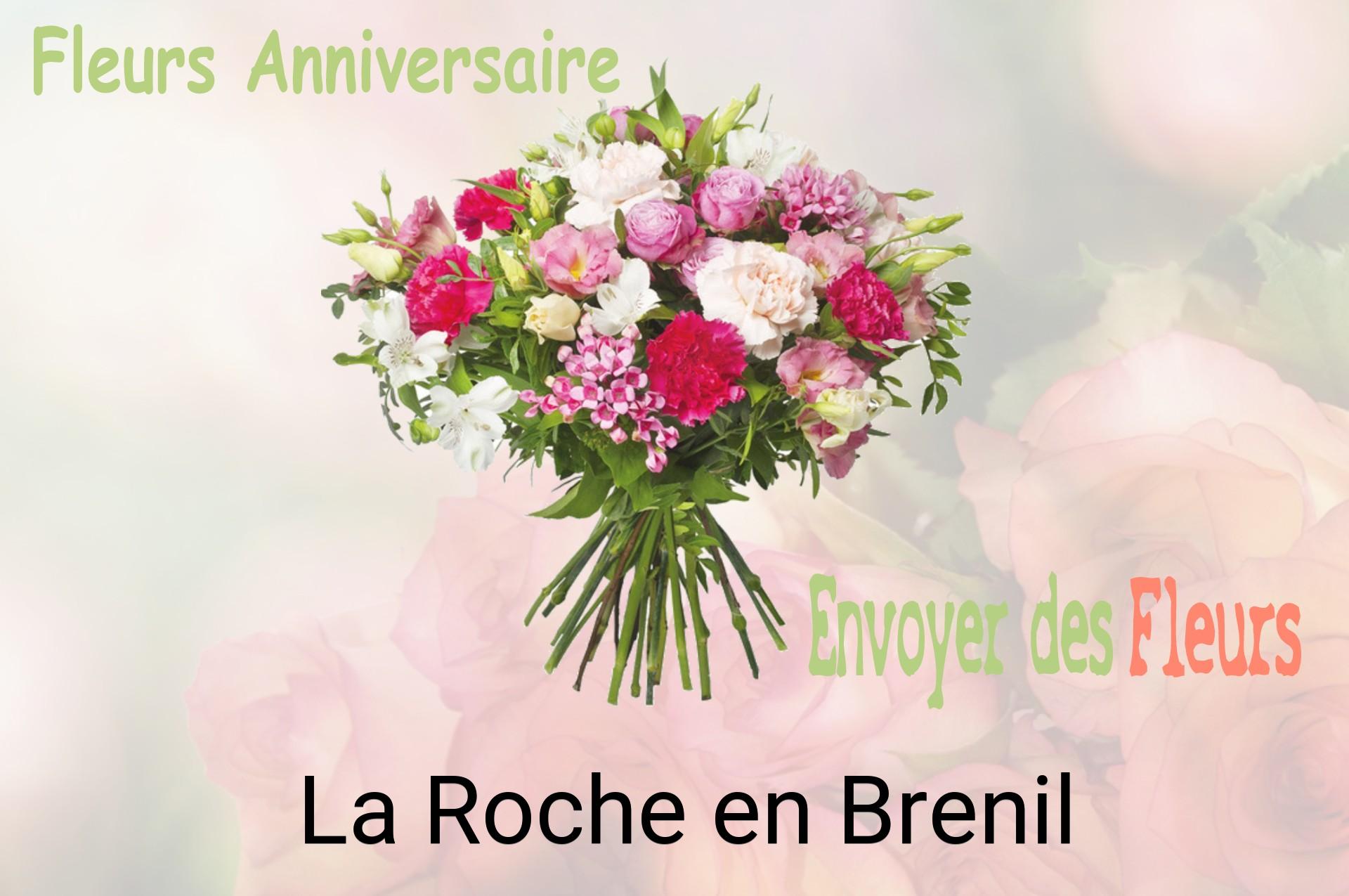 Bouquet de fleurs d’anniversaire livré à La Roche-en-Brenil