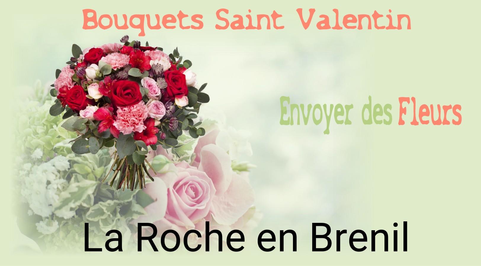 Roses de Saint-Valentin livrées à La Roche-en-Brenil